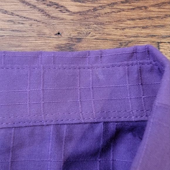 Van Heusen Men's Short sleeve Buttondown Classic fit/wrinkle free Sz L NWT - Picture 11 of 11